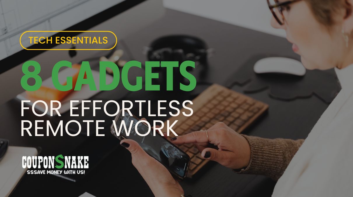 Tech Essentials for Your Couch Office: 8 Gadgets That Make Remote Work Effortless