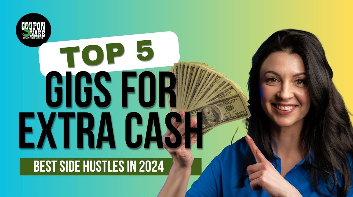 Best Side Hustles in 2024: The Top 5 Gigs for Extra Cash and Income