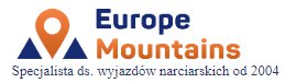 Europe Mountains Logo