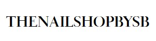 TheNailShopbySB Logo
