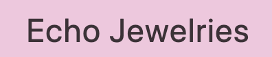 Echo Jewelries Logo