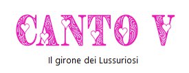 Canto V Shop Logo