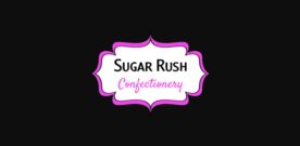 Sugar Rush Confectionery Logo
