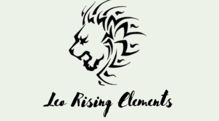 Leo Rising Elements Logo
