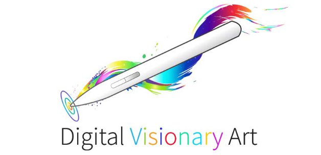 Digital Visionary Art Logo
