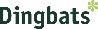 Dingbats Notebooks EU Logo
