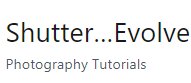 Shutter Evolve Logo